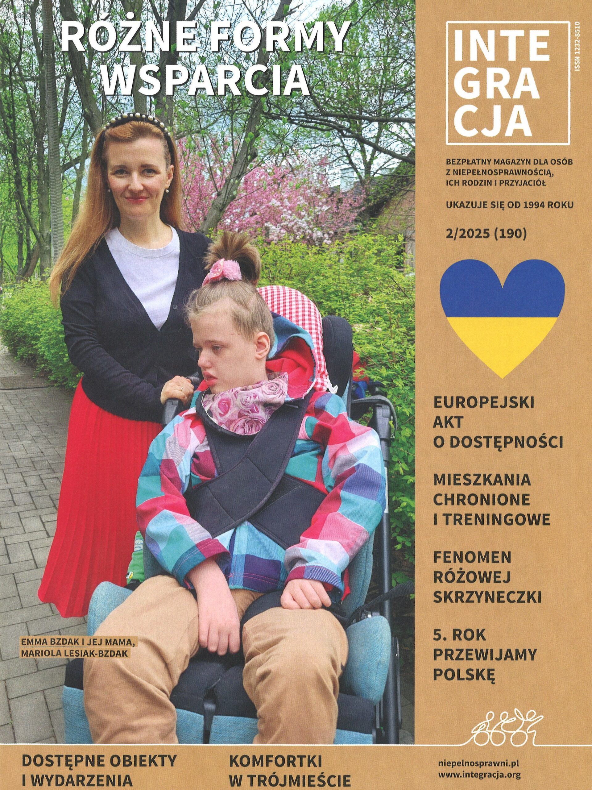 Integracja : magazyn dla osób z niepełnosprawnością, ich ro…