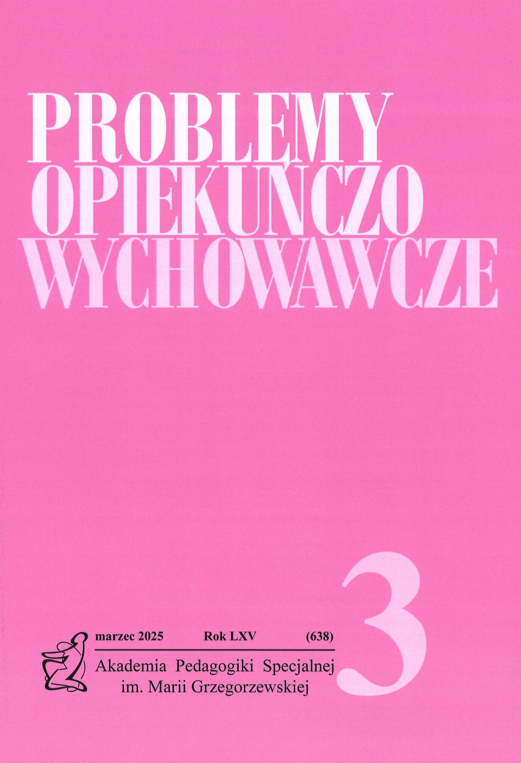 Problemy Opiekuńczo-Wychowawcze