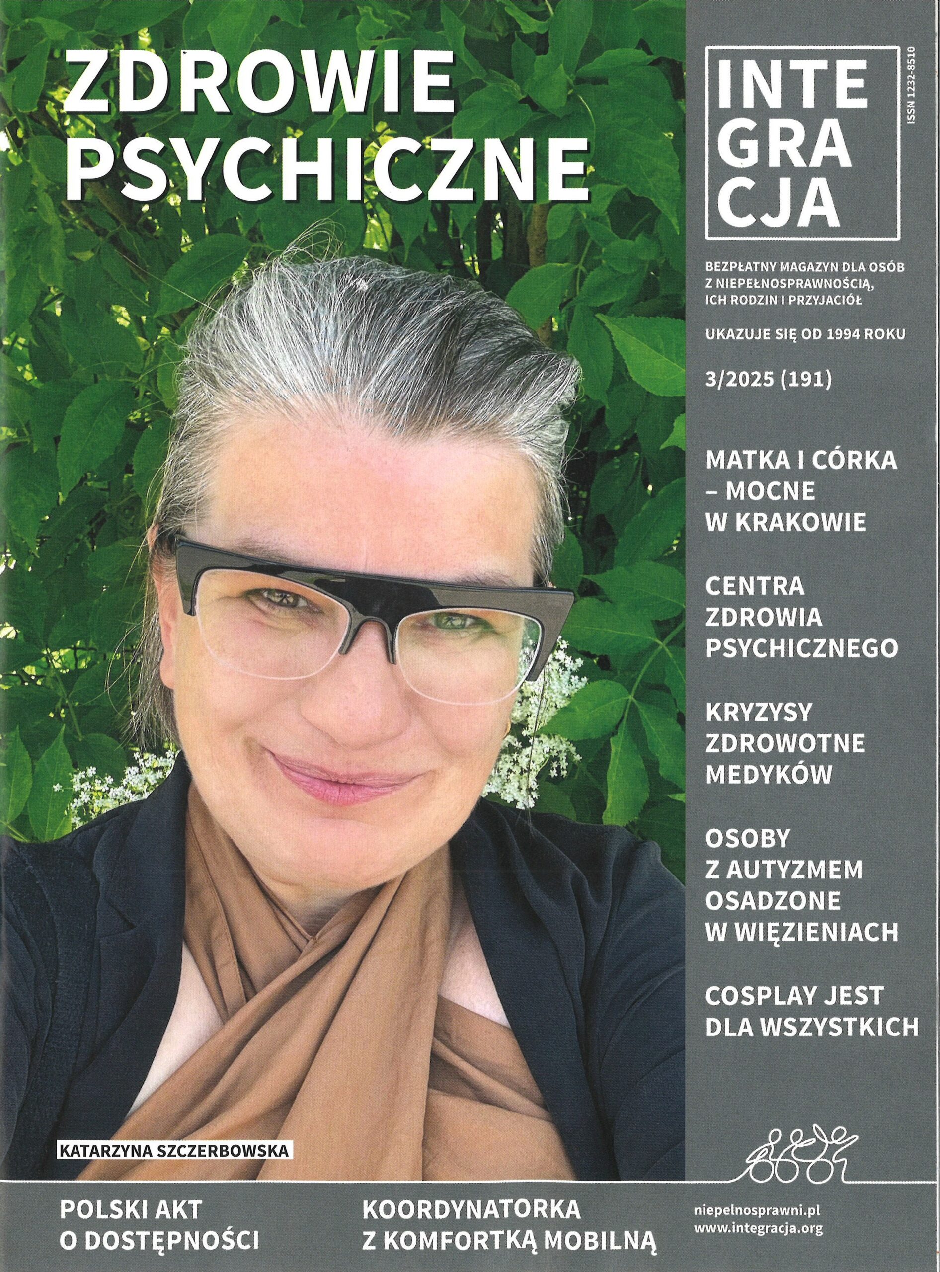 Integracja : magazyn dla osób z niepełnosprawnością, ich ro…