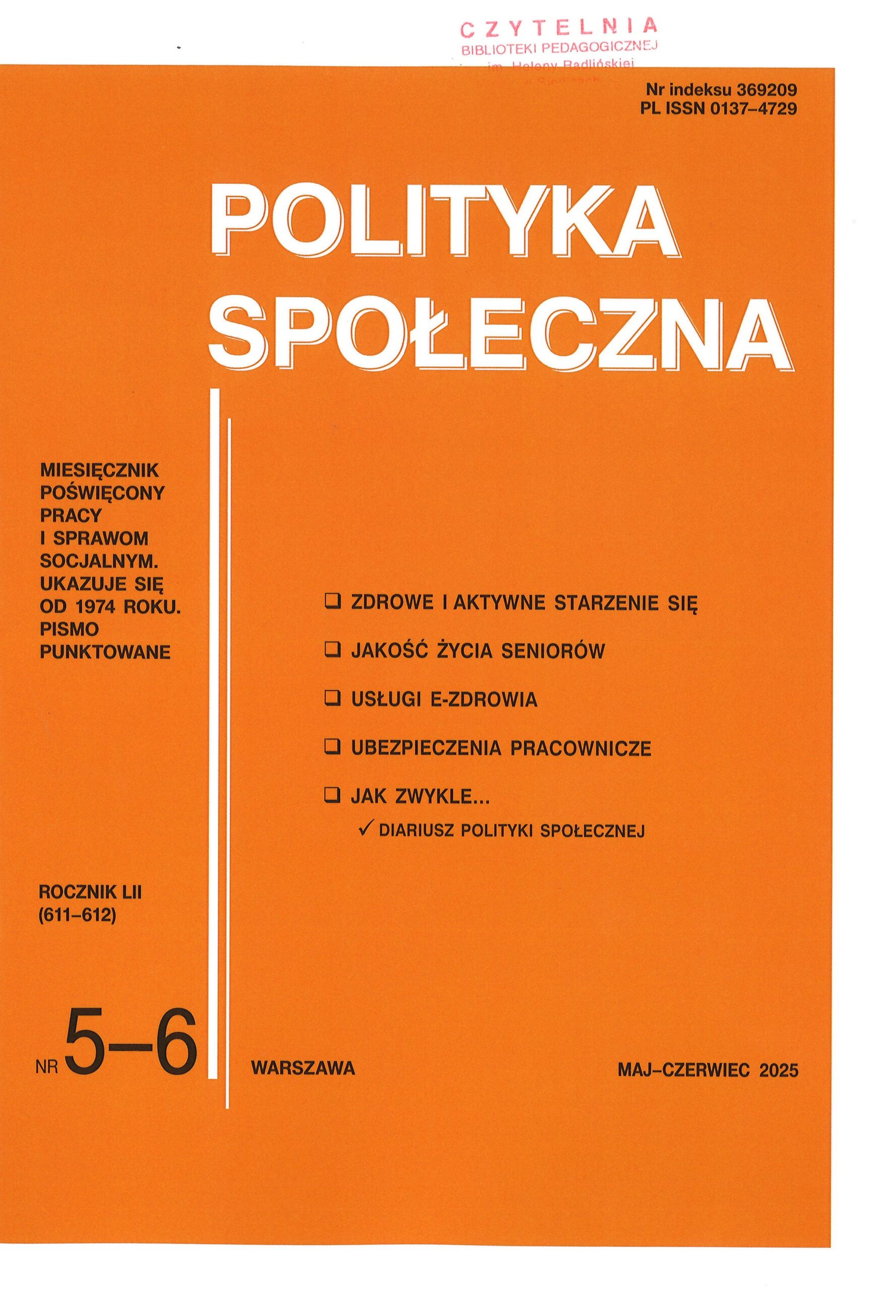 Polityka Społeczna