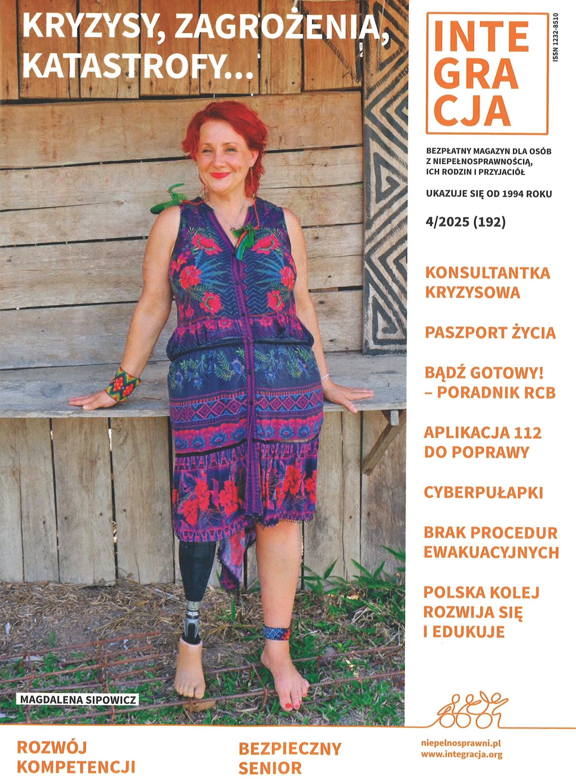Integracja : magazyn dla osób z niepełnosprawnością, ich ro…