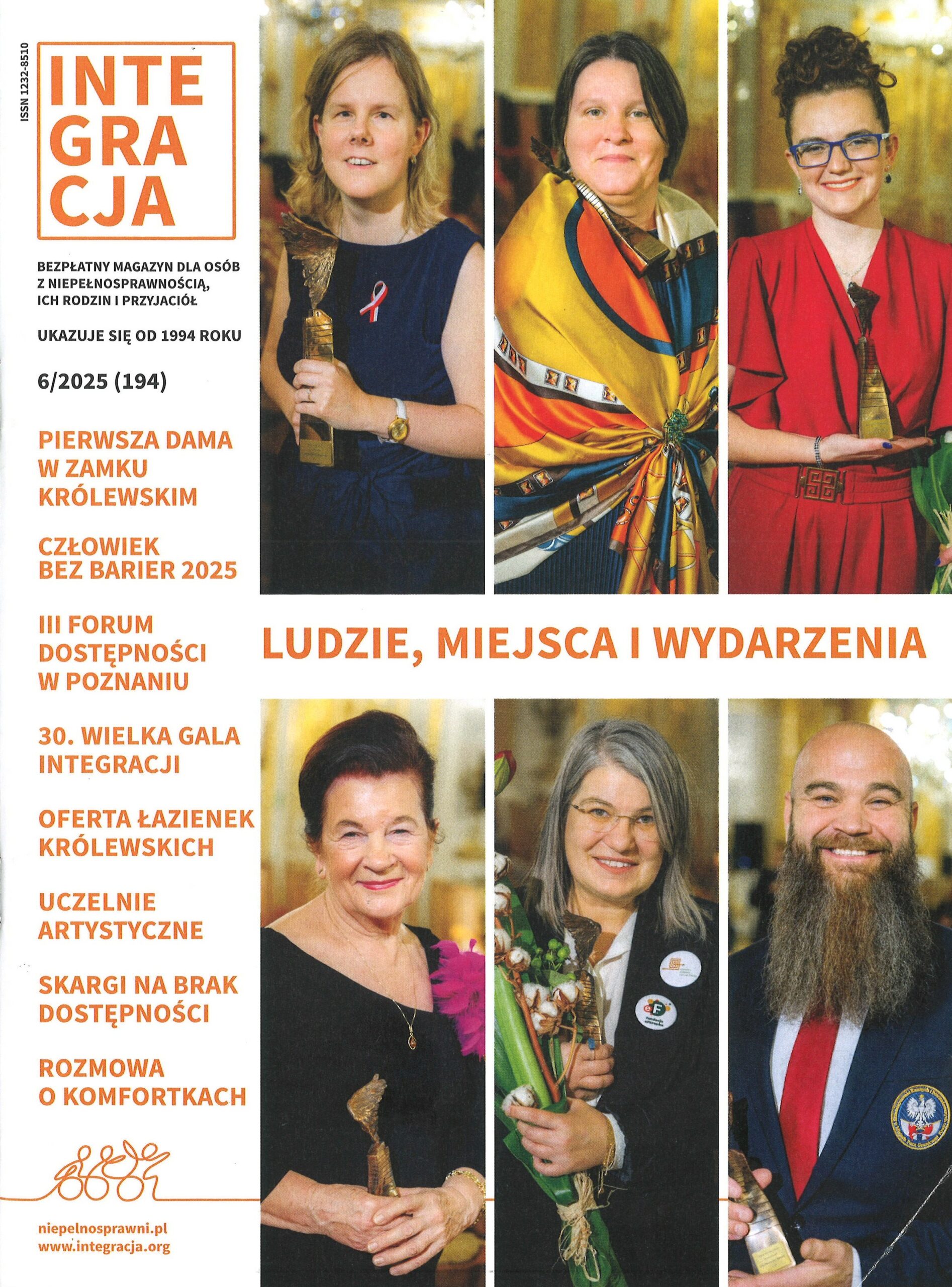 Integracja : magazyn dla osób z niepełnosprawnością, ich ro…