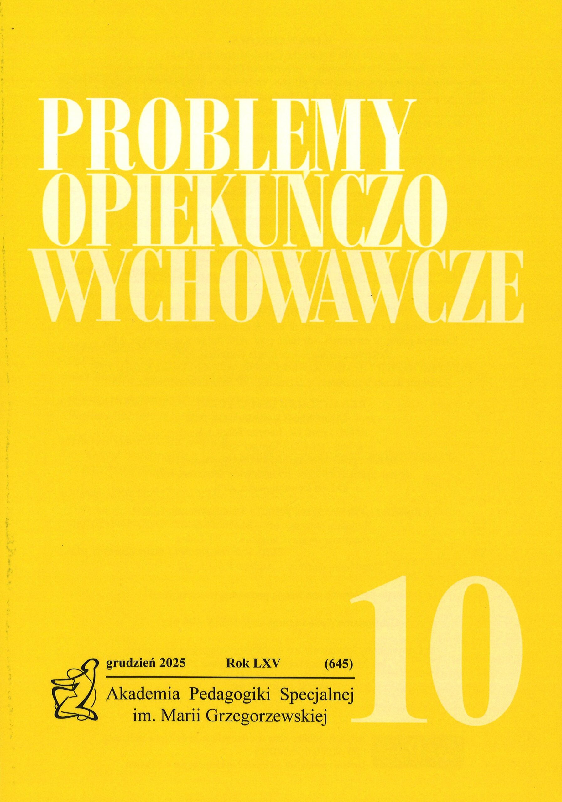 Problemy Opiekuńczo-Wychowawcze