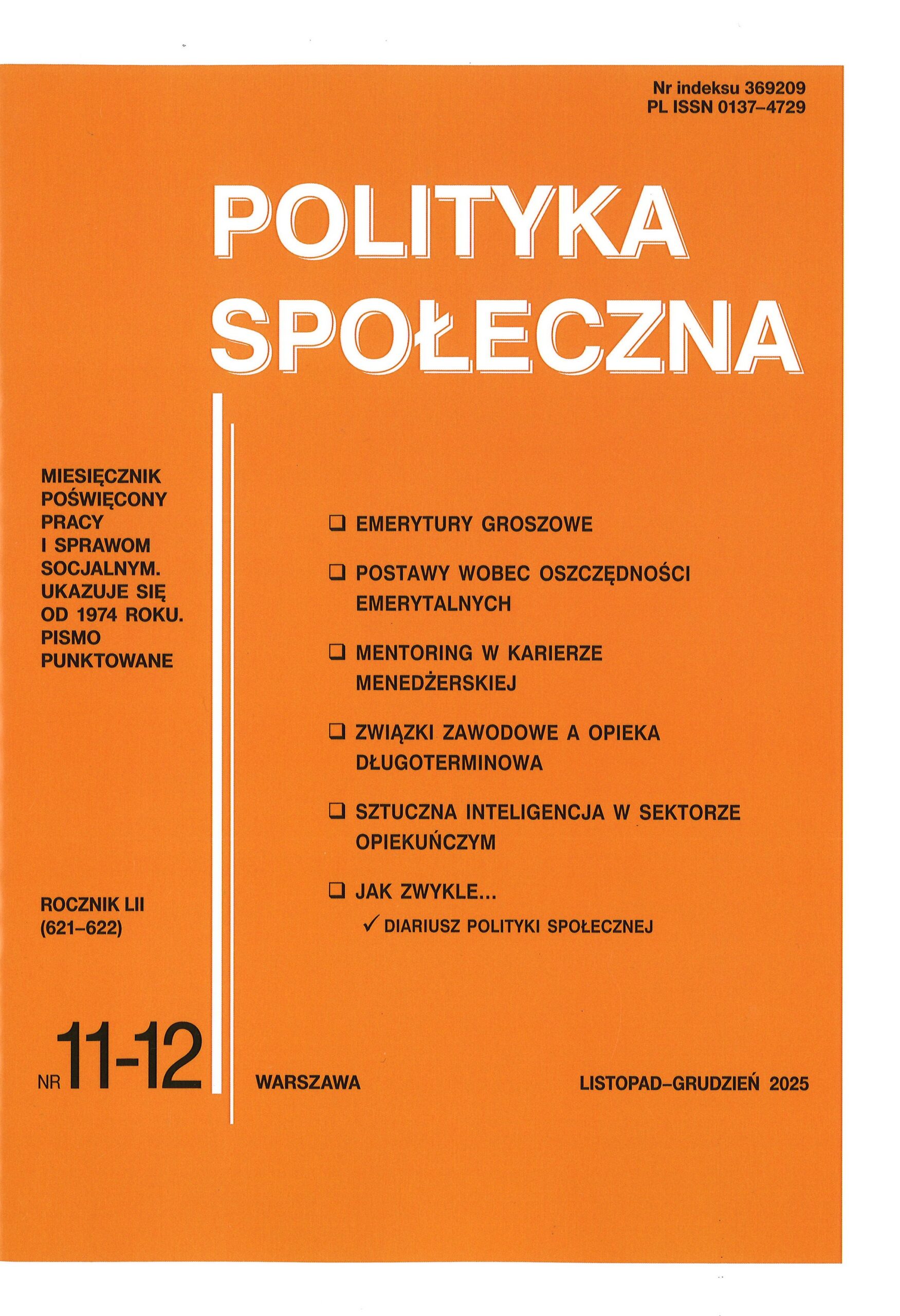 Polityka Społeczna