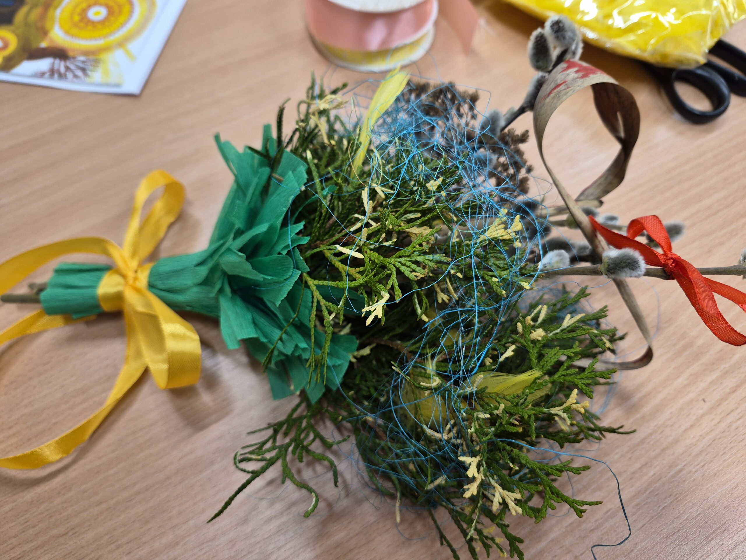 Przygotowujemy się do świąt – warsztaty robienia palmy wiel…