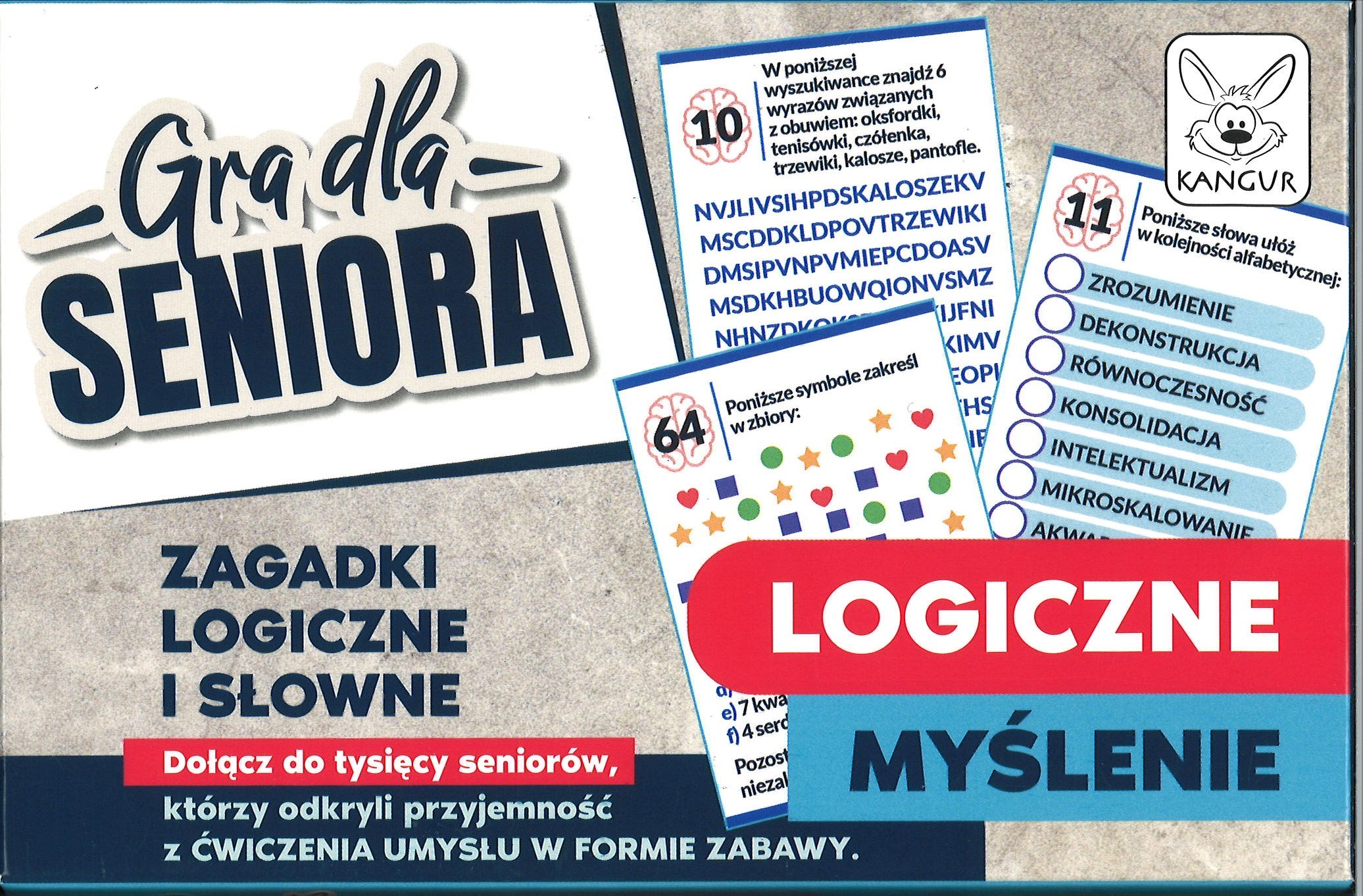 Logiczne myślenie : gra dla seniora