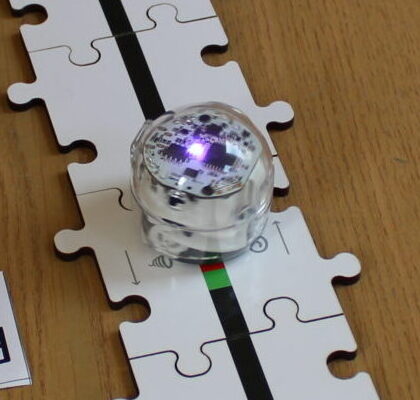 Ozobot w Bibliotece