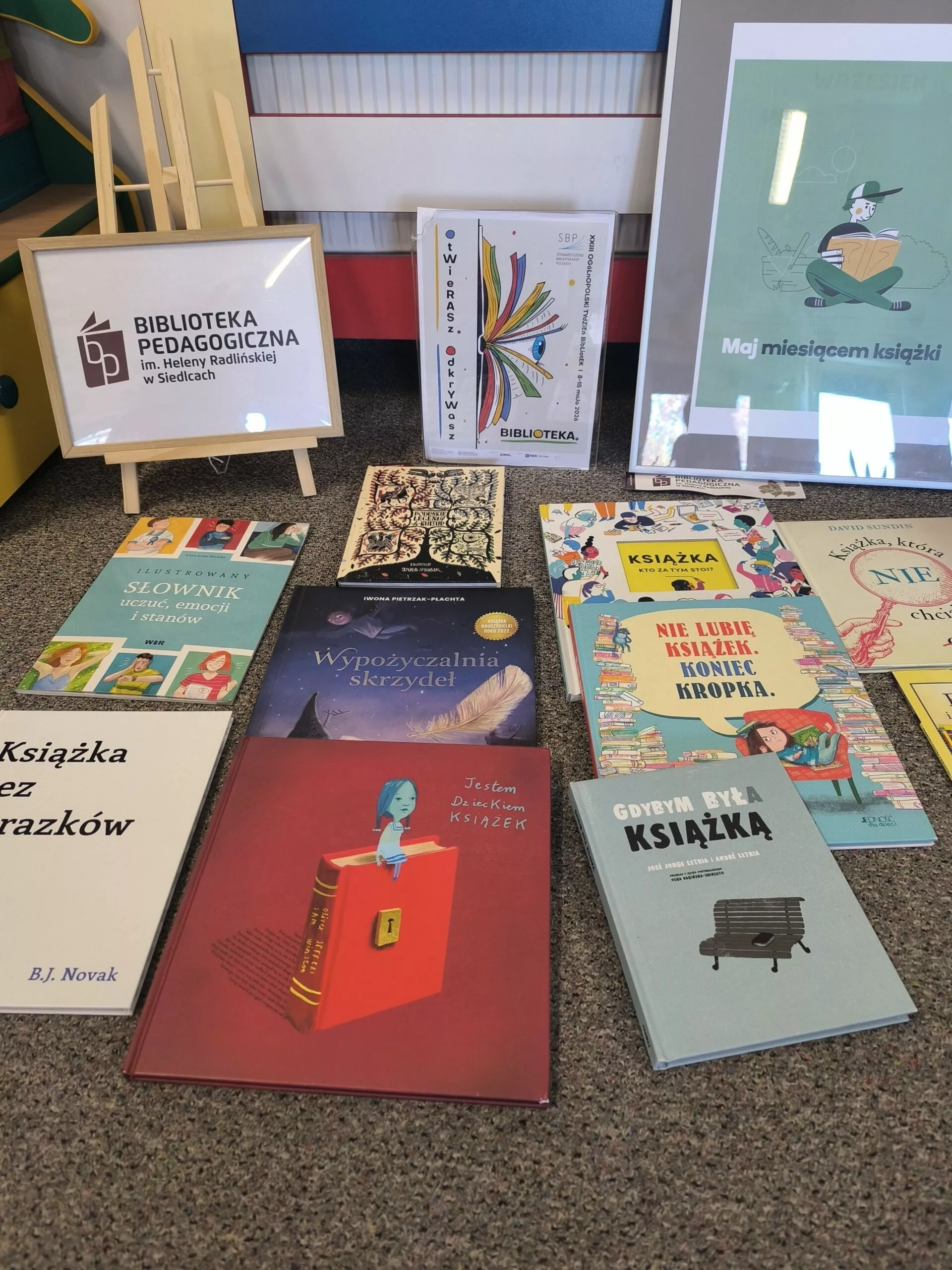 Książka, dzieci, biblioteka,bibliotekarz