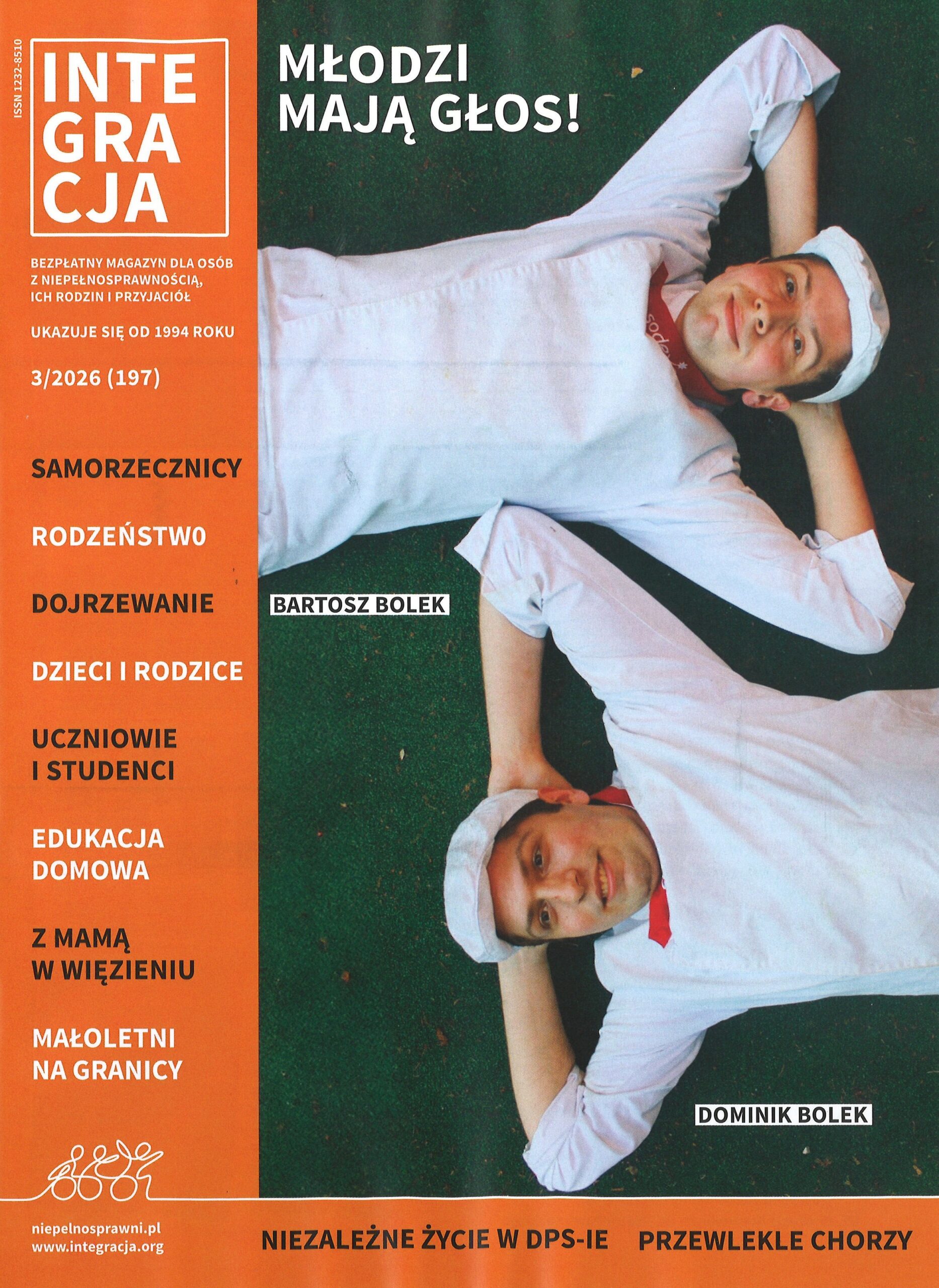 Integracja : magazyn dla osób z niepełnosprawnością, ich ro…