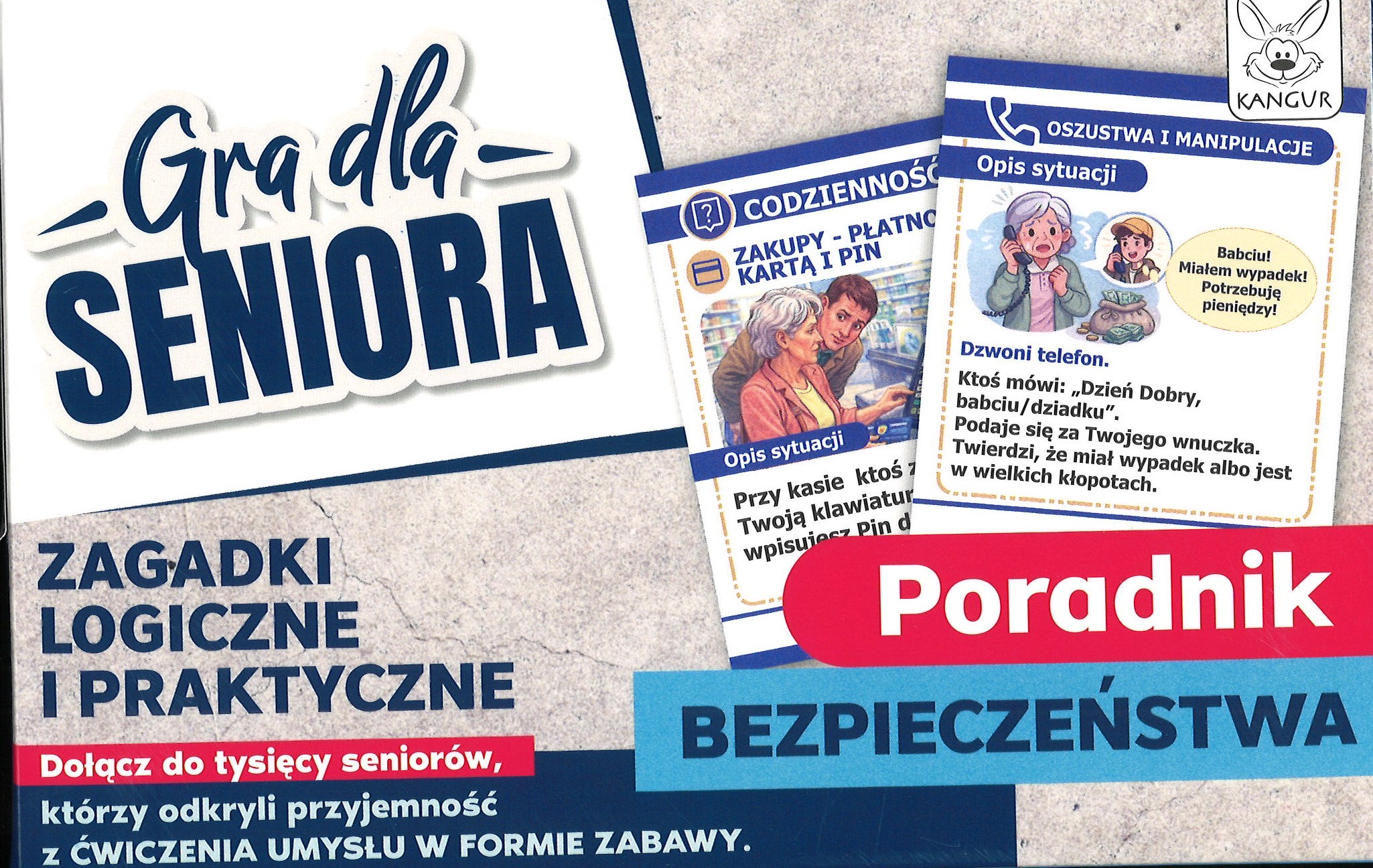 Poradnik bezpieczeństwa : gra dla seniora