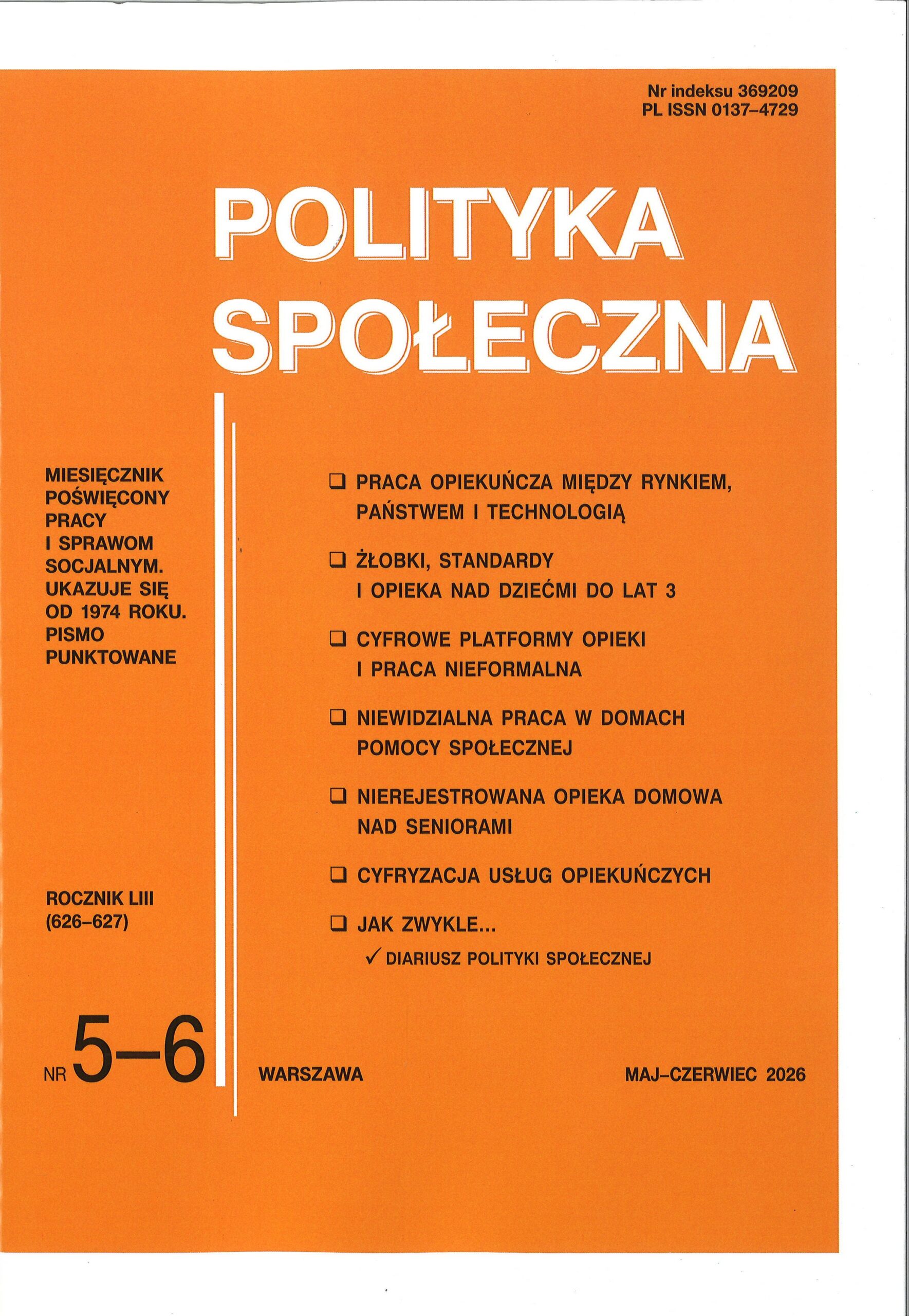 Polityka Społeczna